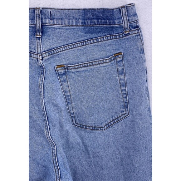 Abercrombie & Fitch 90s Slim Straight Curve Love Jeans Ultra High Rise Size 32 - Picture 10 of 10